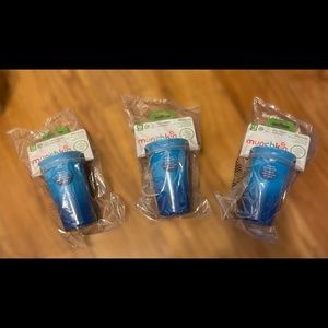 3 Munchkin Miracle 360 Color Changing Cup Spill Proof 9oz.